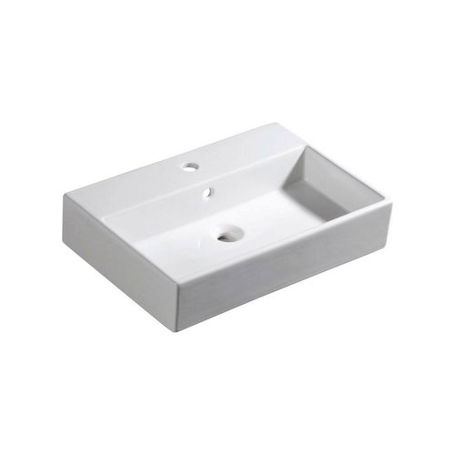 Wastafel Sapho Purity Rechthoekig 60x42 cm Keramiek Wit 