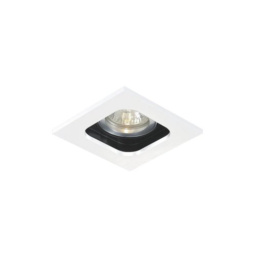 Inbouwspot BWS Led Vierkant 10x10cm Aluminium Wit 