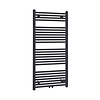 Best Design Handdoekradiator Best Design Zero Recht 120x60 cm Zwart