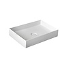 Sapho Waskom Sapho Storm Rechthoek 60x37x12 cm Keramiek Wit (incl waste)