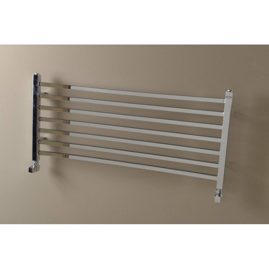 Handdoekradiator Sapho Metro Recht 100x45 cm Chroom