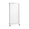 Sapho Designradiator Sapho Mateo Recht 60x137.6 cm 752W Wit