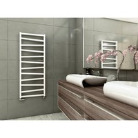 Designradiator Sapho Zig Recht 50x109.6 cm 406W Wit
