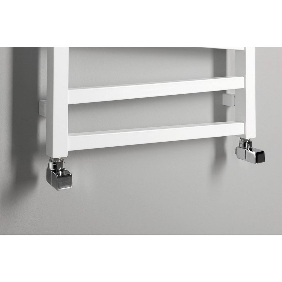 Designradiator Sapho Zig Recht 50x109.6 cm 406W Wit