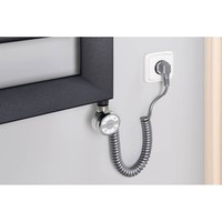 Designradiator Sapho Leontes Recht 59.5x94.4 cm 479W Antraciet