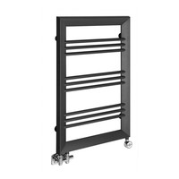 Designradiator Sapho Leontes Recht 59.5x94.4 cm 479W Antraciet