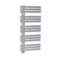 Designradiator Sapho Silvana Recht 50x123.6 cm 561W Zilver