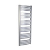 Sapho Handdoekradiator Sapho Sidi Gebogen 59.5x166.7 cm 849W Zilver