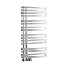 Sapho Designradiator Sapho Volga Recht 50x97.6 cm 265W Geborsteld RVS