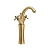 Sapho Wastafelmengkraan Sapho Antea 2-knop Gebogen Hoog 30 cm Brons (incl. pop-up waste)