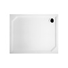 Sapho Douchebak Marmer Sapho Sara 110x90x4 cm Rechthoek Wit