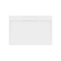 Douchebak Marmer Sapho Irena 130x90x3.5 cm Rechthoek Wit