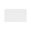 Sapho Douchebak Marmer Sapho Irena 160x100x3.5 cm Rechthoek Wit