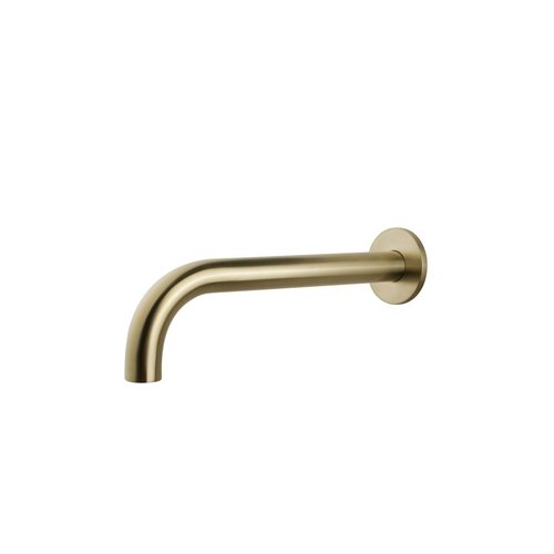 Inbouwuitloop Wiesbaden Rond 30 cm 1/2'' Geborsteld Messing 