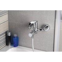 Opbouw Badkraan Sapho Dandy Mengkraan 1-hendel 16 cm Chroom