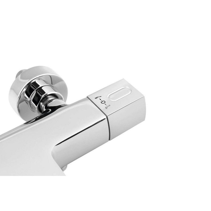 Opbouw Badkraan Sapho Mixona Thermostaat 2-knop 16.3 cm Chroom