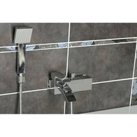 Opbouw Badkraan Sapho Ginko Mengkraan 1-hendel Links 20.5 cm Chroom