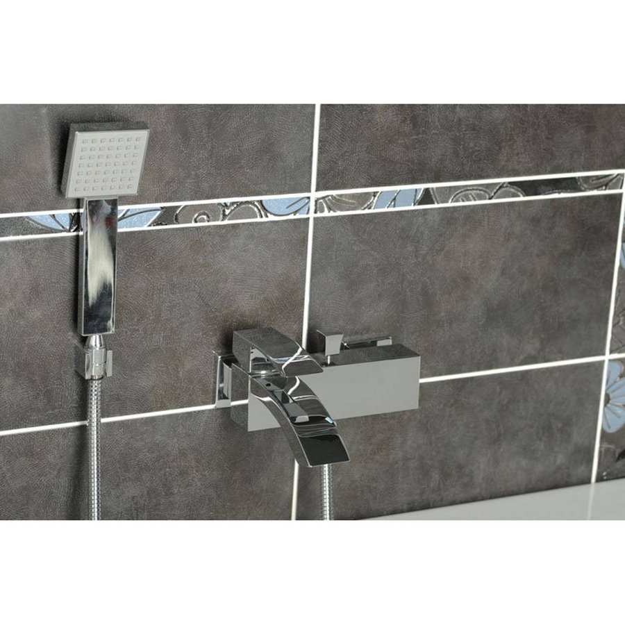 Opbouw Badkraan Sapho Ginko Mengkraan 1-hendel Links 20.5 cm Chroom