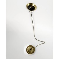 Vrijstaand Bad Sapho Charleston 188x80x71 cm Wit / Zwart met Leeuwenpoten Brons