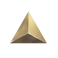 Wandtegel Zyx Metallic Level Gold Laser 15x17 cm Goud (Per Stuk)