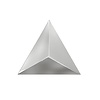 Wandtegel Zyx Metallic Level Silver Laser 15x17 cm Zilver (Per Stuk)