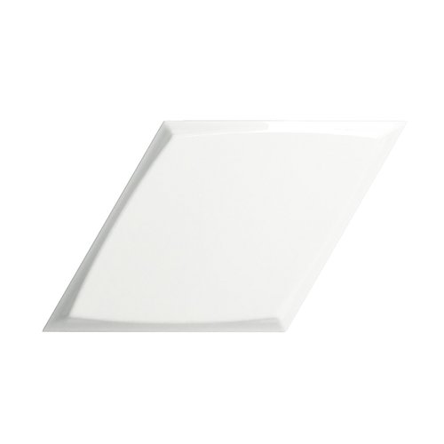 Wandtegel Zyx Diamond Zoom White Glossy 15x25.9 cm Glans Wit 