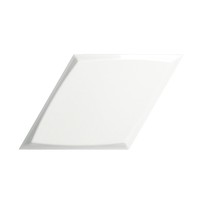 Wandtegel Zyx Diamond Zoom White Glossy 15x25.9 cm Glans Wit