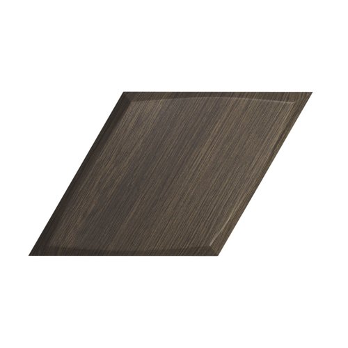 Wandtegel Zyx Diamond Zoom Walnut Wood 15x25.9 cm Donker Hout 