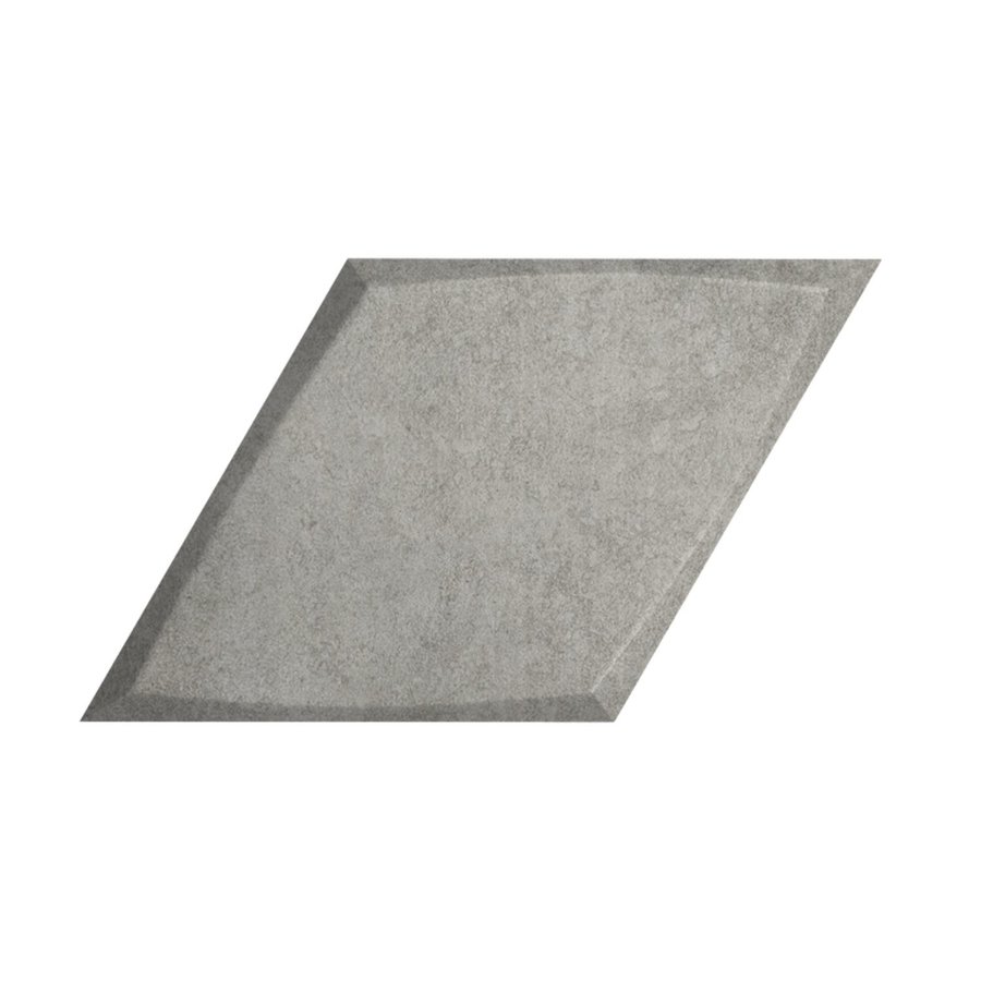 Wandtegel Zyx Diamond Zoom Cement 15x25.9 cm Grijs