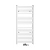 Sapho Handdoekradiator Sapho Direct Recht Middenaansluiting 45x132.2 cm 539W Wit