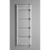 Handdoekradiator Sapho Orbit Gebogen 45x170 cm 732W Wit