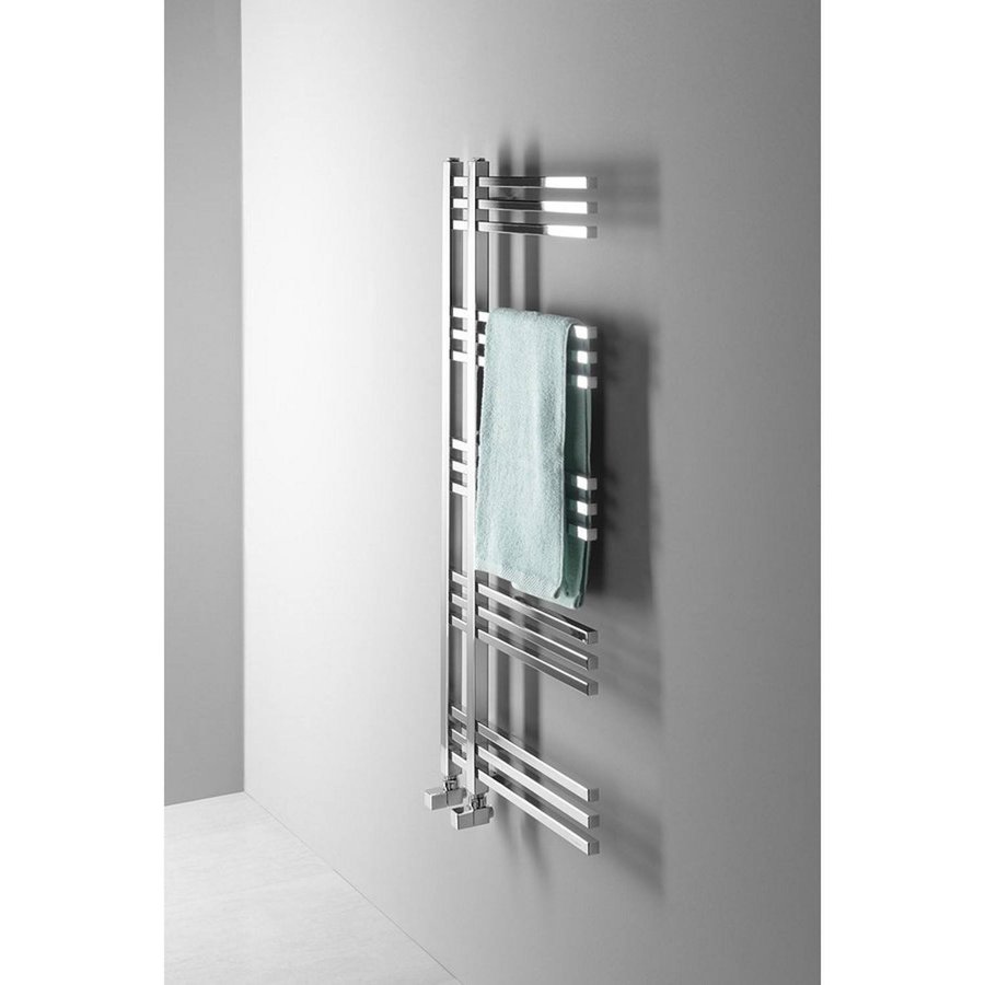 Handdoekradiator Sapho Magdalena Recht 50x120 cm 408W Chroom