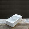 Fontein BWS Solid Surface Rechthoek 36x18x9 cm Mat Wit