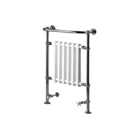 Handdoekradiator Sapho Cork 67.5x96 cm 550W Chroom / Wit