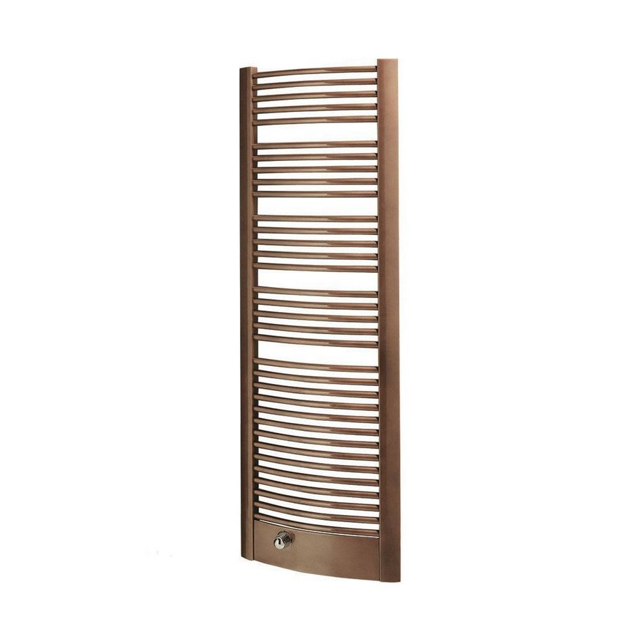 Handdoekradiator Sapho Egeus Gebogen 59.5x115.4 cm 669W Brons