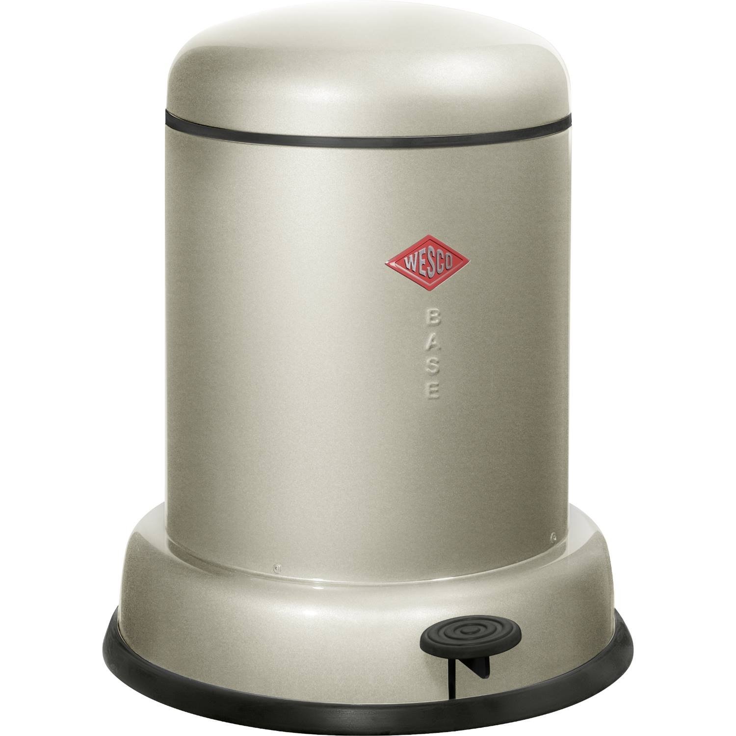 Onderscheiden stel voor weer Wesco Afvalemmer Wesco Baseboy 8 Liter Zilver - Megadump Dalen