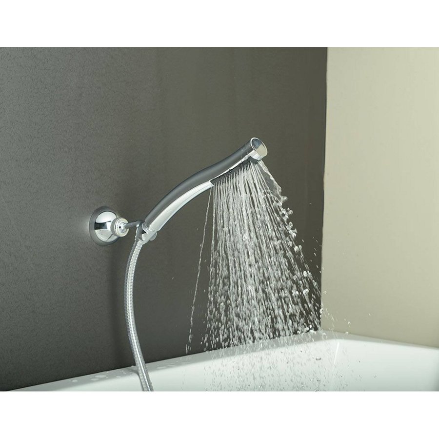 Losse Handdouche Sapho 1-stand Regen Gebogen 24.5 cm Chroom