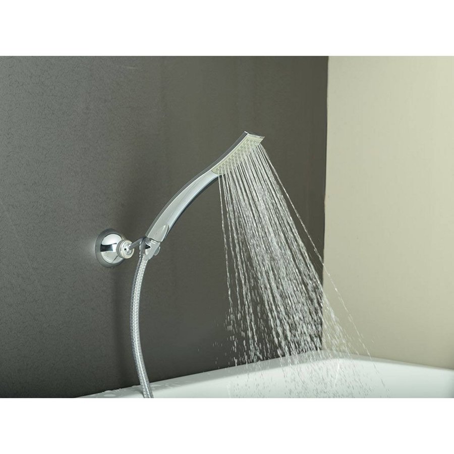 Losse Handdouche Sapho 1-stand Regen Gebogen 24.6 cm Chroom