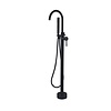 Vrijstaande Badmengkraan Best Design Nero 120 cm met Handdouche Mat Zwart