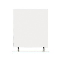 Badkamerspiegel Sapho Wega 80x80 cm met Planchet Glas