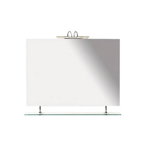 Badkamerspiegel Sapho Wega 90x80 cm met Planchet Glas 