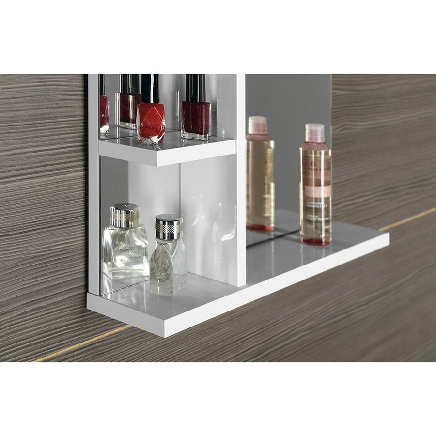 Badkamerspiegel Sapho Korin 52x70x12 cm Incl. LED Verlichting en Planken