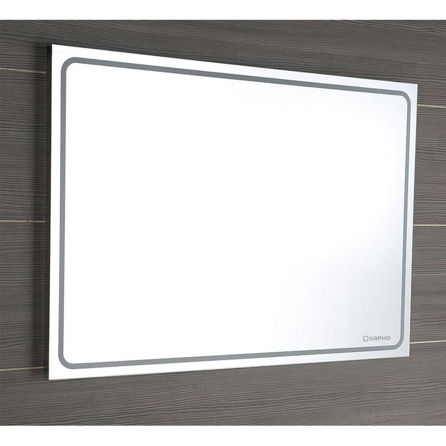 Badkamerspiegel Sapho Gemini II 100x70 cm LED-Strips