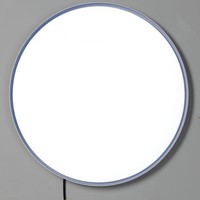 Badkamerspiegel Sapho Float 60 cm LED-Verlichting Frame Wit