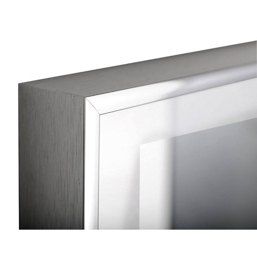 Badkamerspiegel Sapho Luminar 70.3x50.3 cm LED-Verlichting Frame Chroom