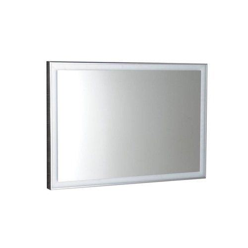 Badkamerspiegel Sapho Luminar 90.3x50.3 cm LED-Verlichting Frame Chroom 