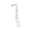 Douchepaneel Sapho Figa 105x12.5 cm met Mengkraan Wit