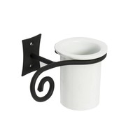 Bekerhouder Sapho Rebecco Hangend 17.1x12 cm Zwart / Wit