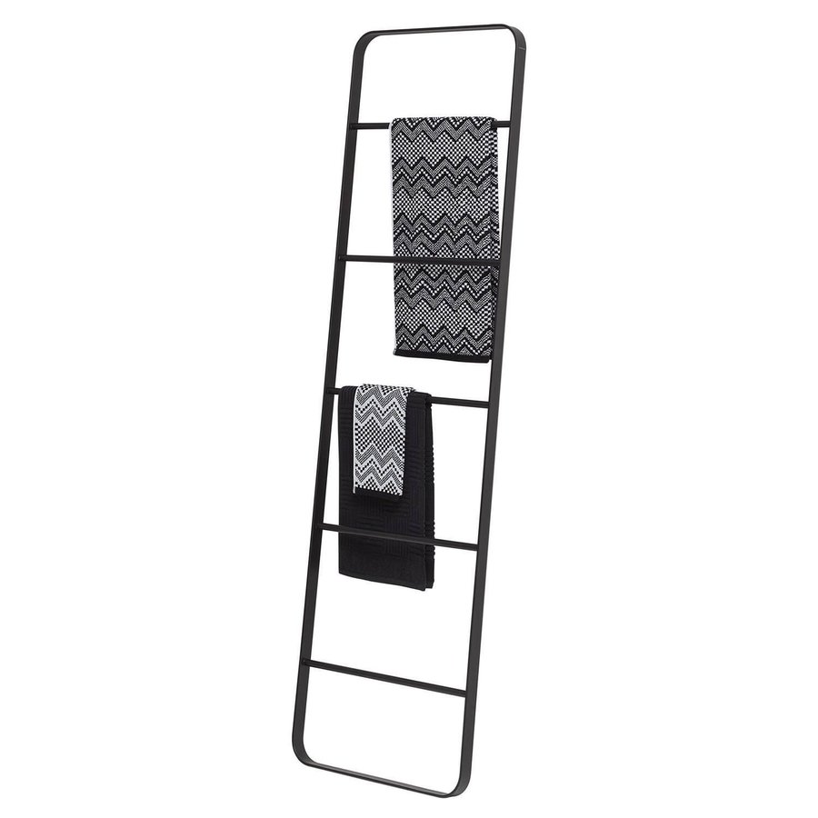 Handdoek Ladder Tiger Brix 170x50 cm Zwart Megadump Dalen