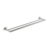 Sapho Dubbele Handdoekhouder Sapho X-Steel Hangend 65x5.5 cm Geborsteld RVS